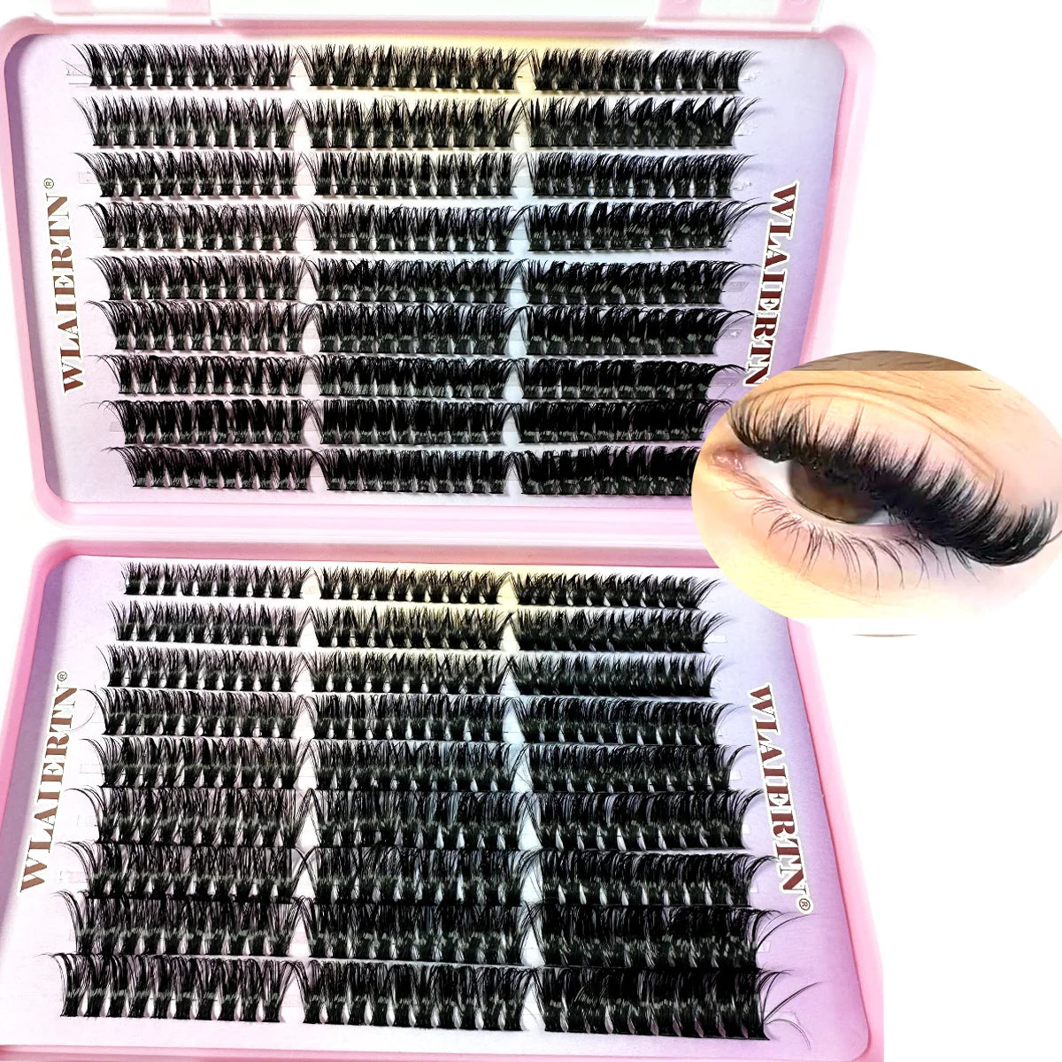 Kit d’extensions de cils 540 pièces